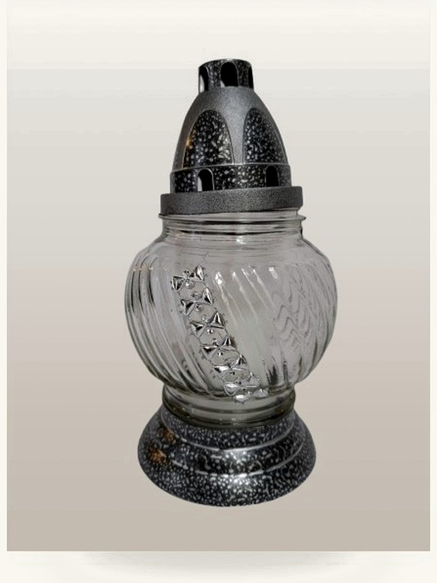 Znicz klasyczny Kulka zdobiona